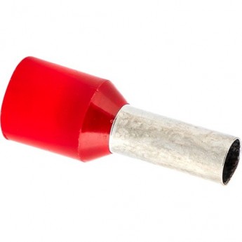 Наконечник штыревой EKF PROXIMA втулочный изолированный НШвИ 10,0-12 (50шт.) Наконечник штыревой EKF PROXIMA втулочный изолированный НШвИ 10,0-12 (50шт.)