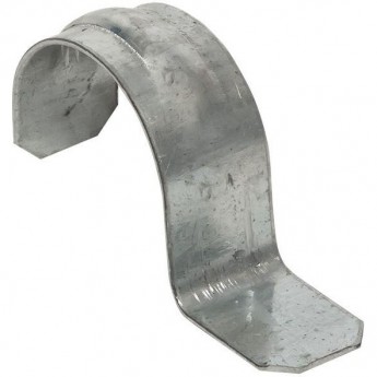 Металлическая однолапковая скоба для монтажного пистолета EKF PROxima d25-26 мм