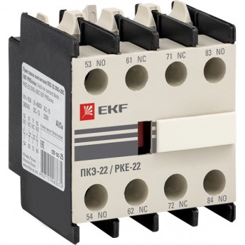 Приставка контактная EKF PROXIMA ПКЭ-22 2NO+2NC