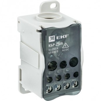 Распределительный блок EKF PROXIMA КБР на DIN-рейку и монтажную панель 250A