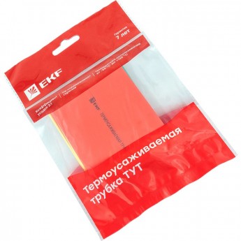 Термоусаживаемая трубка EKF PROXIMA ТУТ нг 40/20 набор:7 цветов по 3шт. 100мм. Термоусаживаемая трубка EKF PROXIMA ТУТ нг 40/20 набор:7 цветов по 3шт. 100мм.