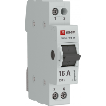 Трехпозиционный переключатель EKF ТПС-63 1P 16А PROxima